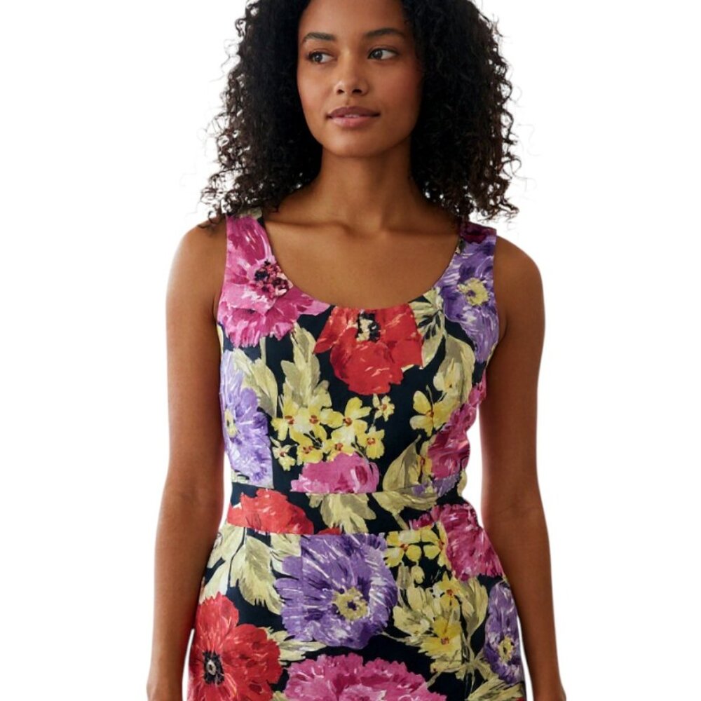 Banana Republic Floral Dress sz  0P